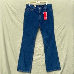 Levi’s red tab 518 super low boot cut jeans slim fit 11 long